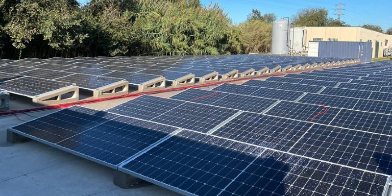 En Marcha La Nueva Planta Solar Fotovoltaica De La Depuradora De Blanes