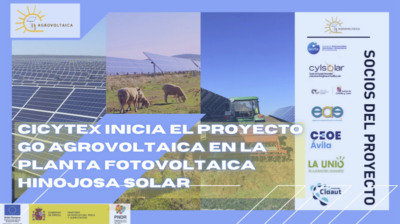Cicytex en el Proyecto Go Agrovoltaica
