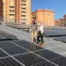 Instalación fotovoltaica compartida de 640 m2 sobre el depósito municipal de vehículos de Badalona