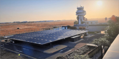 ENAIRE pone en funcionamiento sus instalaciones fotovoltaicas en los centros de control de Sevilla y Canarias