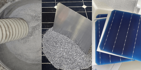 Investigadores alemanes diseñan un método que permite reciclar el silicio de los módulos solares fotovoltaicos