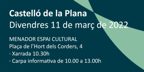 La Generalitat Valenciana informa a los vecinos de Castellón de la Plana sobre autoconsumo y renovables