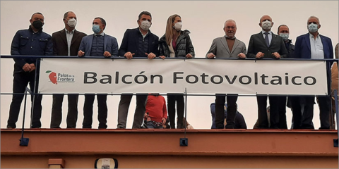 La Comunidad de Regantes Palos de la Frontera inaugura la planta fotovoltaica del sector III de riego