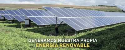 generación renovable a través de plantas fotovoltaicas