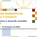 Seminario online sobre comunidades energéticas como herramienta hacia el desarrollo sostenible