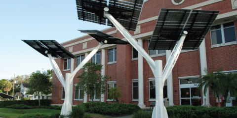 El Paseo Marítimo de Valencia dispondrá de un árbol solar con doce tomas de recarga eléctrica