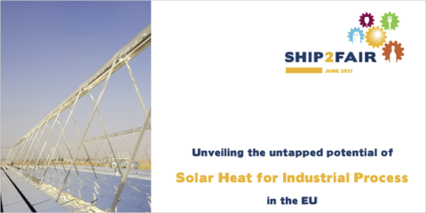 El proyecto Ship2Fair promueve el uso de la energía solar térmica para descarbonizar la industria agroalimentaria europea