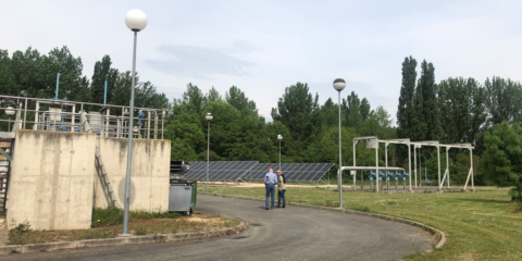 La Diputación de Álava apuesta por placas fotovoltaicas para reducir el consumo energético de las EDAR