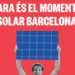 La iniciativa Momento Solar Barcelona impulsa las instalaciones de autoconsumo compartido