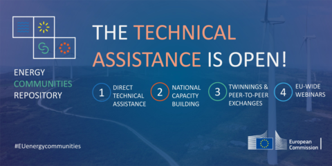 El Repositorio de Comunidades Energéticas de la CE abre una convocatoria de asistencia técnica