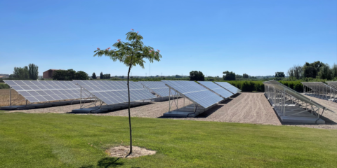 Las acciones de eficiencia energética en la depuradora de Lleida incluyen 705 paneles solares