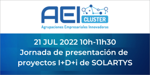 Jornada organizada por Solartys para la presentación de resultados de proyectos de I+D+i