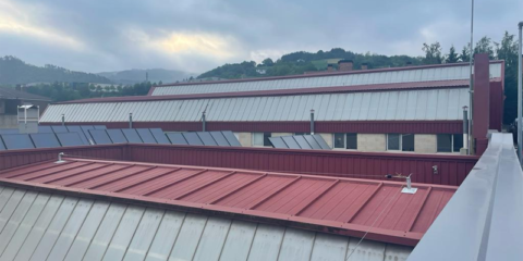 El polideportivo de Olaizaga en el municipio de Elgoibar contará con 240 paneles solares fotovoltaicos