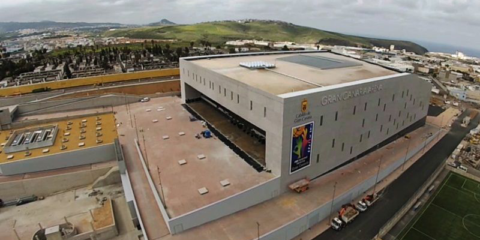 Sale a consulta pública el proyecto de autoconsumo en el Pabellón Deportivo Gran Canaria Arena