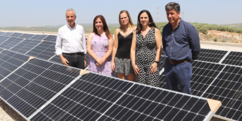 Las obras de la planta fotovoltaica del CEIP Al-Yussana de Lucena entran en la recta final