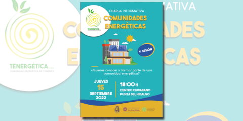 El Ayuntamiento de La Laguna inicia un programa de charlas informativas sobre las comunidades energéticas