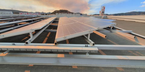 La planta solar del Parque Comercial VidaNova Parc ya ha producido más de 273.000 kWh