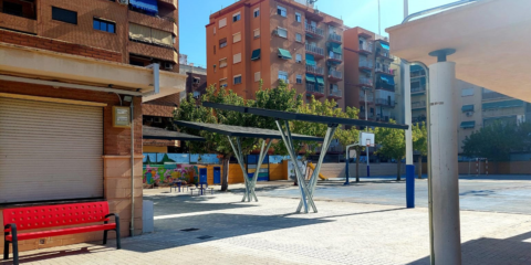 El Ayuntamiento de Valencia impulsa la instalación de pérgolas solares en los centros escolares
