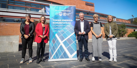 La nueva comunidad energética local de Andoain suministrará electricidad a 250 hogares