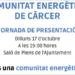 El Ayuntamiento de Cárcer organiza una jornada de presentación de su comunidad energética local