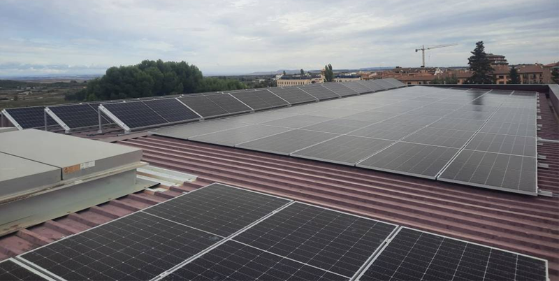 Nueva instalación solar fotovoltaica en la Casa de la Cultura de Corella