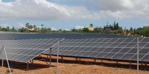 Puesta en servicio en Palma de la nueva planta solar Son Orlandis con una potencia de 3,34 MW