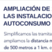 La distancia para acceder al autoconsumo compartido aumenta de 500 metros a un kilómetro
