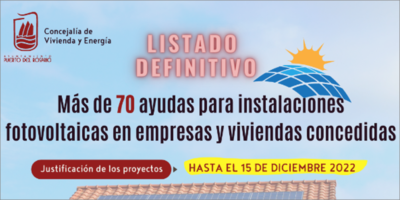 Más de 70 viviendas y empresas de Puerto del Rosario reciben la ayuda para la instalación de placas fotovoltaicas