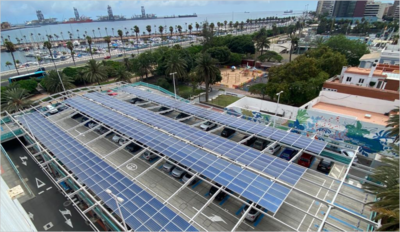 planta fotovoltaica en Las Palmas de Gran Canaria