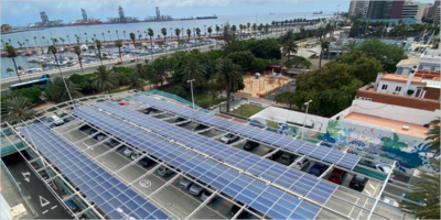 Adjudicado el proyecto de instalación de plantas fotovoltaicas en un aparcamiento de Las Palmas de Gran Canaria