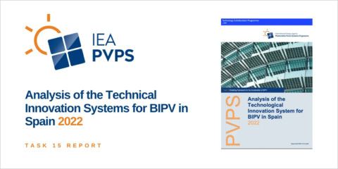 Análisis del programa IEA PVPS sobre la innovación en fotovoltaica integrada en edificios en España