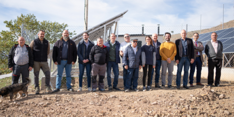 La comunidad energética Treguajantes de La Rioja pone en marcha su planta solar