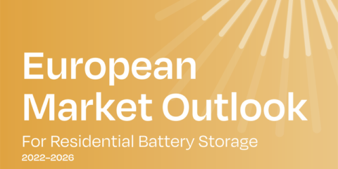 La capacidad total europea de baterías solares residenciales supera la marca de 9 GWh en 2022