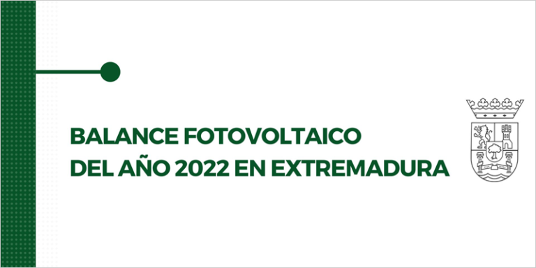 balance fotovoltaico de 2022 en Extremadura