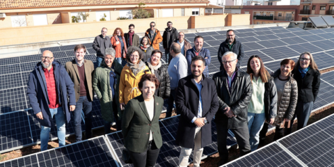 Entra en funcionamiento la comunidad energética local de Castellar-l’Oliveral en Valencia