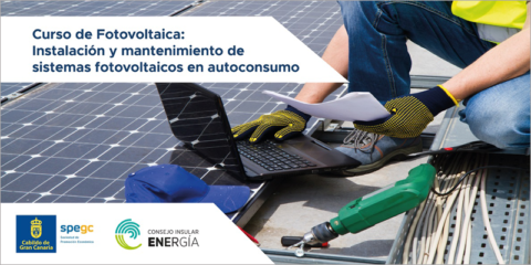 Curso de instalación y mantenimiento de sistemas fotovoltaicos en Gran Canaria