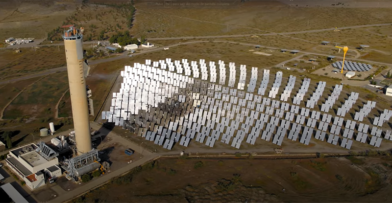 instalaciones de la Plataforma Solar de Almería
