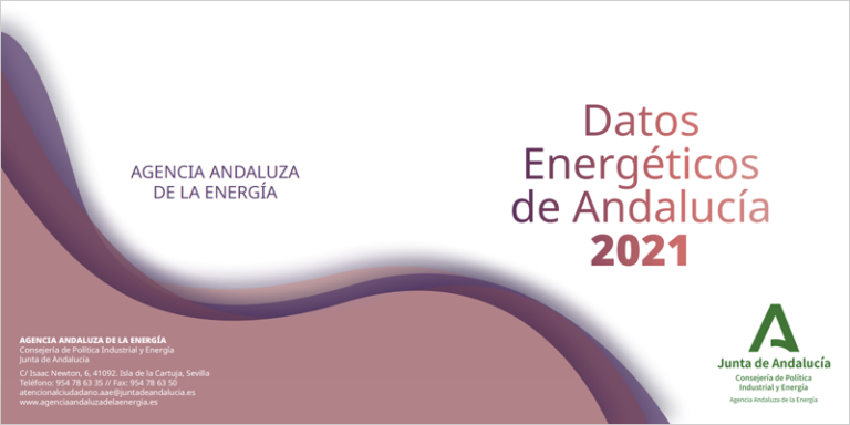 portada ‘Datos Energéticos de Andalucía 2021’