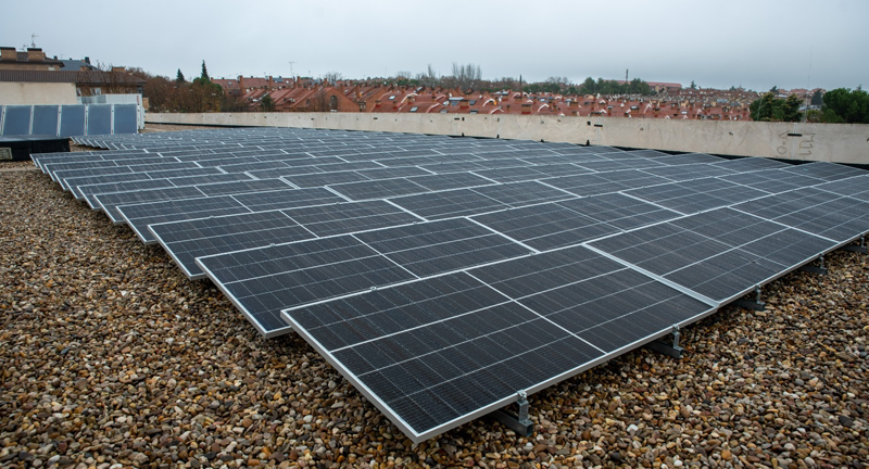 En licitación la instalación de placas fotovoltaicas en el Pabellón Rey Felipe VI