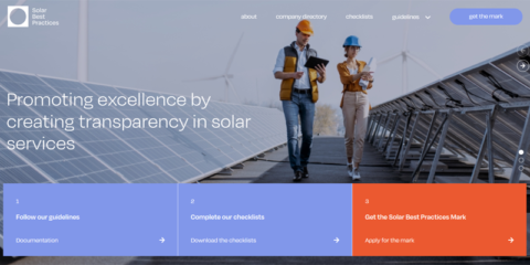Las mejores prácticas solares se reúnen en una plataforma para promover la calidad en los proyectos de energía solar europeos