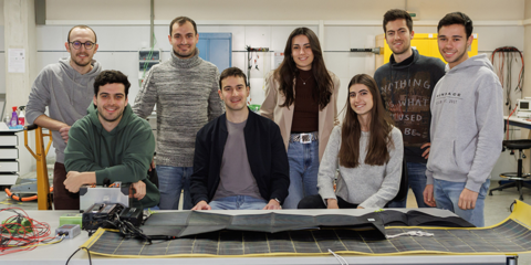 La UPNA desarrolla un sistema de energía solar fotovoltaica para arrastrar trineos de nieve