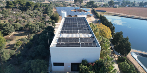 Reus inaugura su planta fotovoltaica situada en la Estación Depuradora de Aguas Residuales