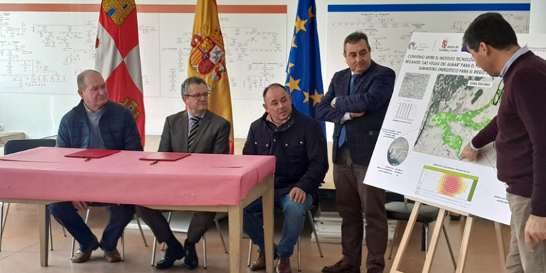 Convenio para impulsar el riego basado en energías limpias en la provincia de Salamanca
