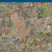 Un mapa muestra el potencial solar de los edificios de Elche si se instalasen placas fotovoltaicas