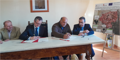 Convenio para la construcción de tres parques fotovoltaicos para los regantes del Río Adaja