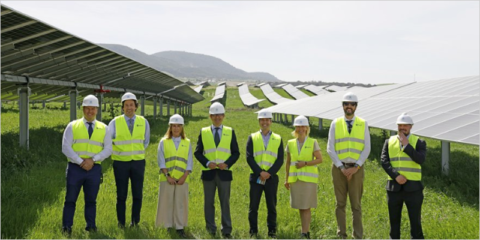 Cuatro nuevas plantas solares que suman 200 MW producen energía limpia en la provincia de Cádiz