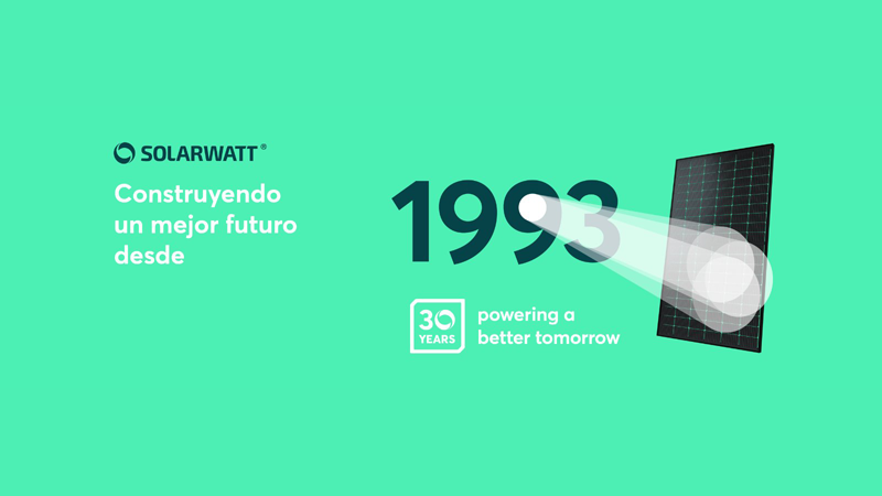 Solarwatt celebra su 30 aniversario