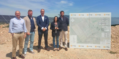 El parque solar de San Jorge en Castellón permitirá abastecer a 8.500 hogares