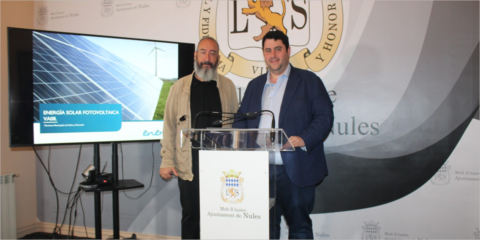 El municipio castellonense de Nules dispondrá de una planta solar fotovoltaica sostenible