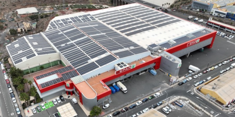 Finaliza la ampliación de la planta generadora de energía fotovoltaica en SPAR Gran Canaria